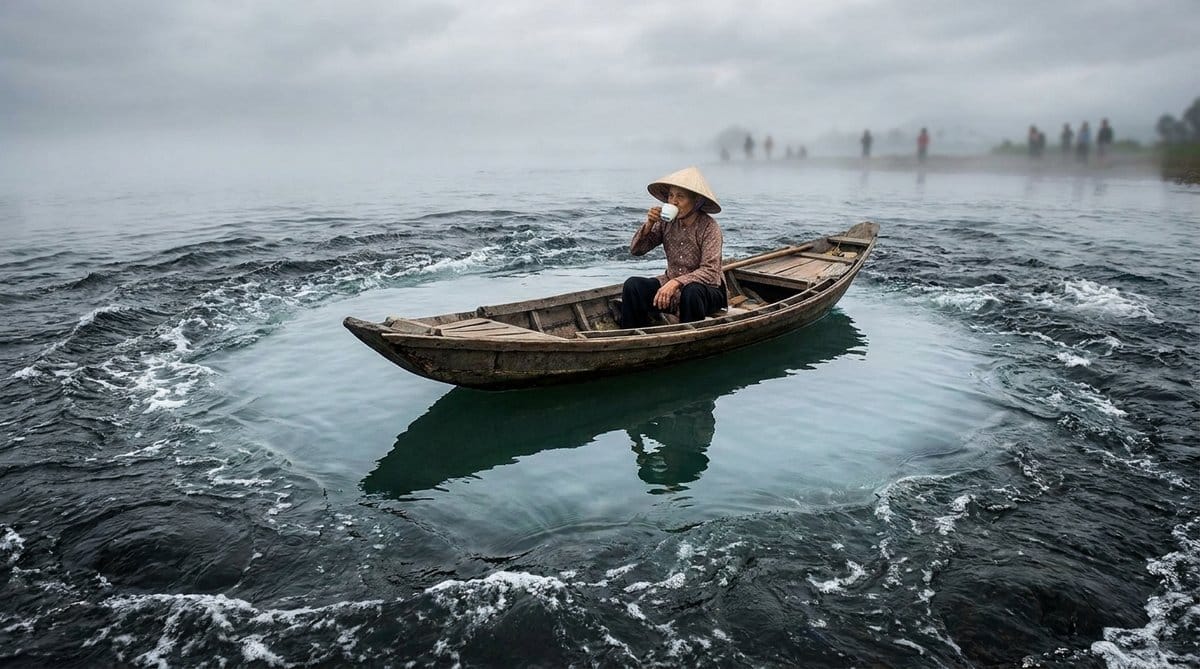 Được Khen Không Bay, Bị Chê Không Gục — Đó Mới Là An Nhiên 2 Tâm bình lặng như mặt hồ phẳng không gợn sóng dù bên ngoài ồn ào