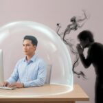 đối phó người độc hại giữ khoảng cách