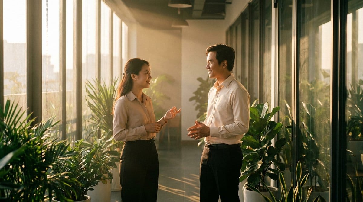 Vượt Qua Nỗi Sợ Giao Tiếp Xã Hội Bằng Sự Tự Tin Vô Ngã 3 Thực hành nghệ thuật lắng nghe sâu và ái ngữ chốn văn phòng 2
