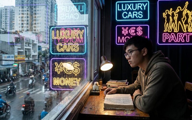 kinh ví dụ tấm vải trung bộ kinh