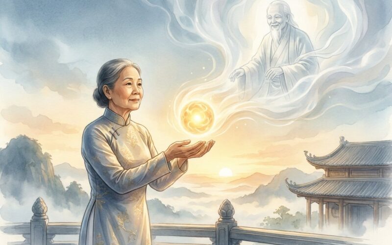 mơ thấy người mất hồi hướng phước báu