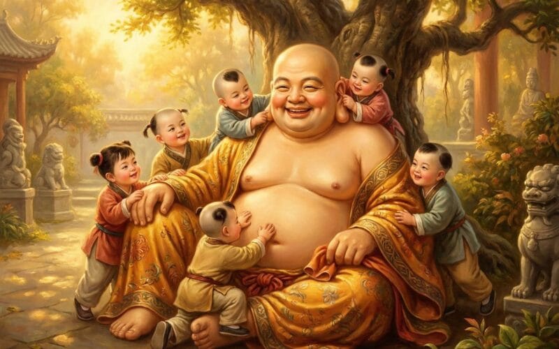 Giải Mã Nụ Cười Sảng Khoái Và Chiếc Bụng Phệ Của Phật Di Lặc