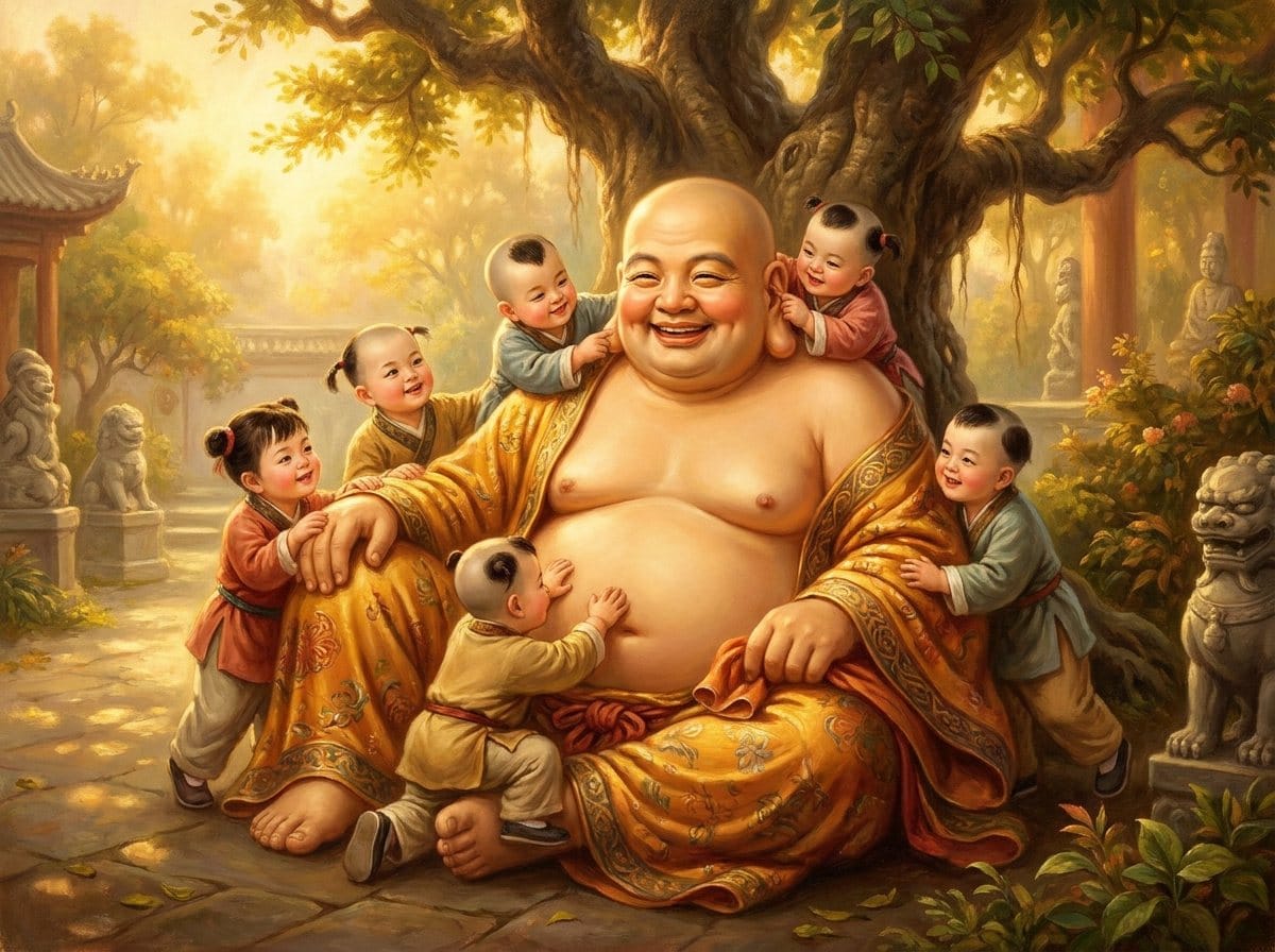 Giải Mã Nụ Cười Sảng Khoái Và Chiếc Bụng Phệ Của Phật Di Lặc 1 Ý Nghĩa Nụ Cười Và Bụng Phệ Của Phật Di Lặc