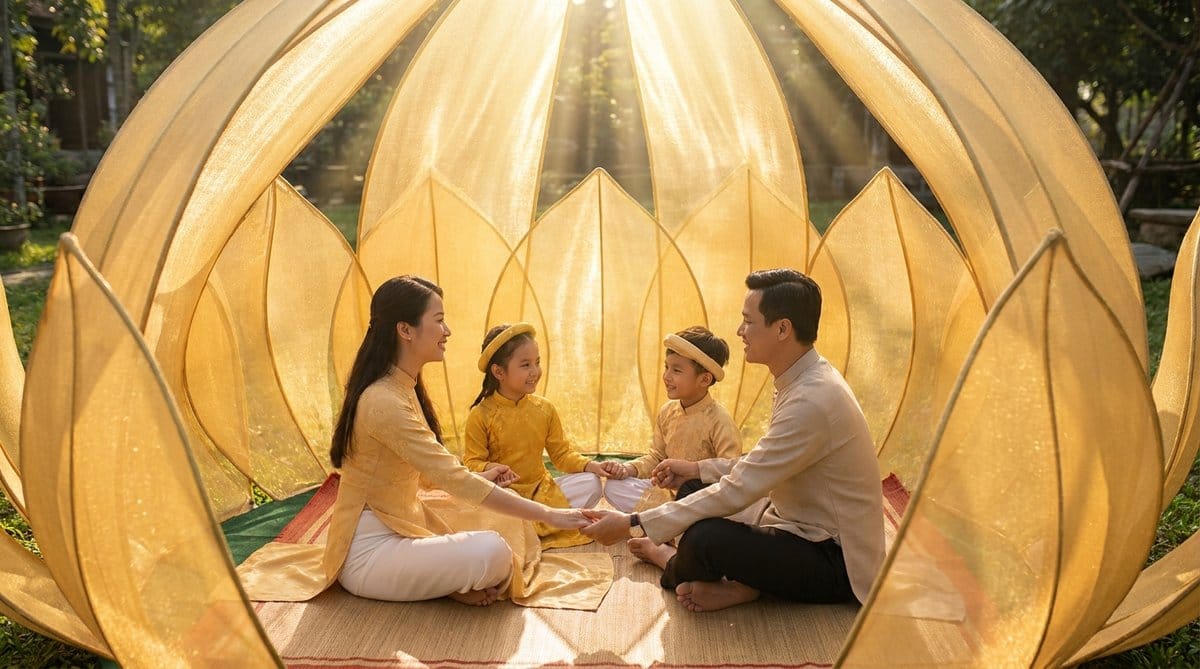 Phật Pháp Và Gia Đình: Cách Kiến Tạo Một Mái Ấm Bình An Và Hòa Hợp 1 Phật Pháp Và Gia Đình: Cách Kiến Tạo Một Mái Ấm Bình An Và Hòa Hợp