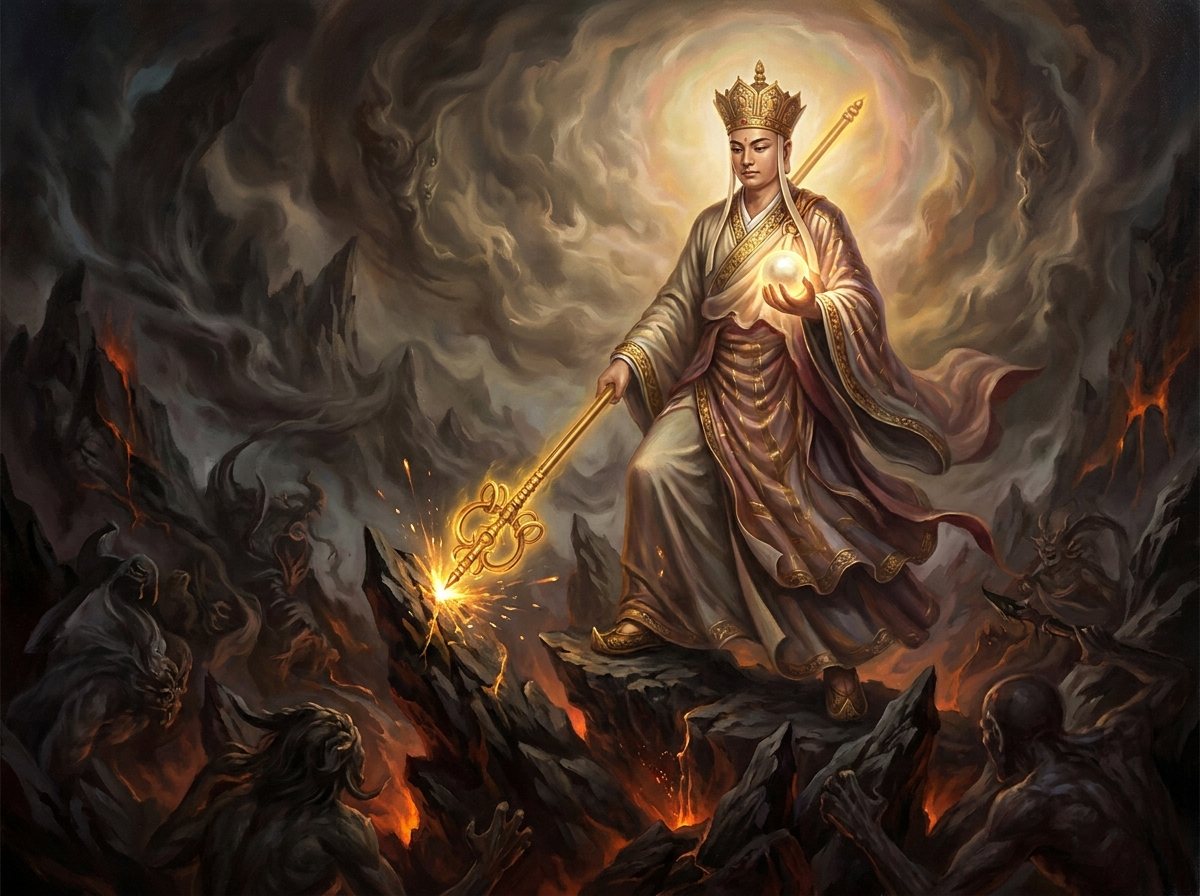 Sự Tích Địa Tạng Vương Bồ Tát Và Lời Thề Vĩ Đại