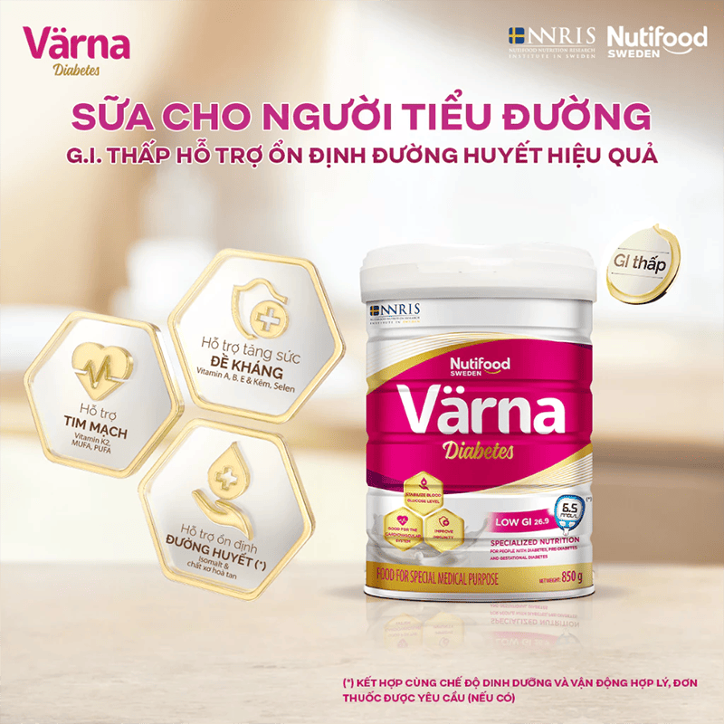 Sữa Bột Cho Người Tiểu Đường Diabetes