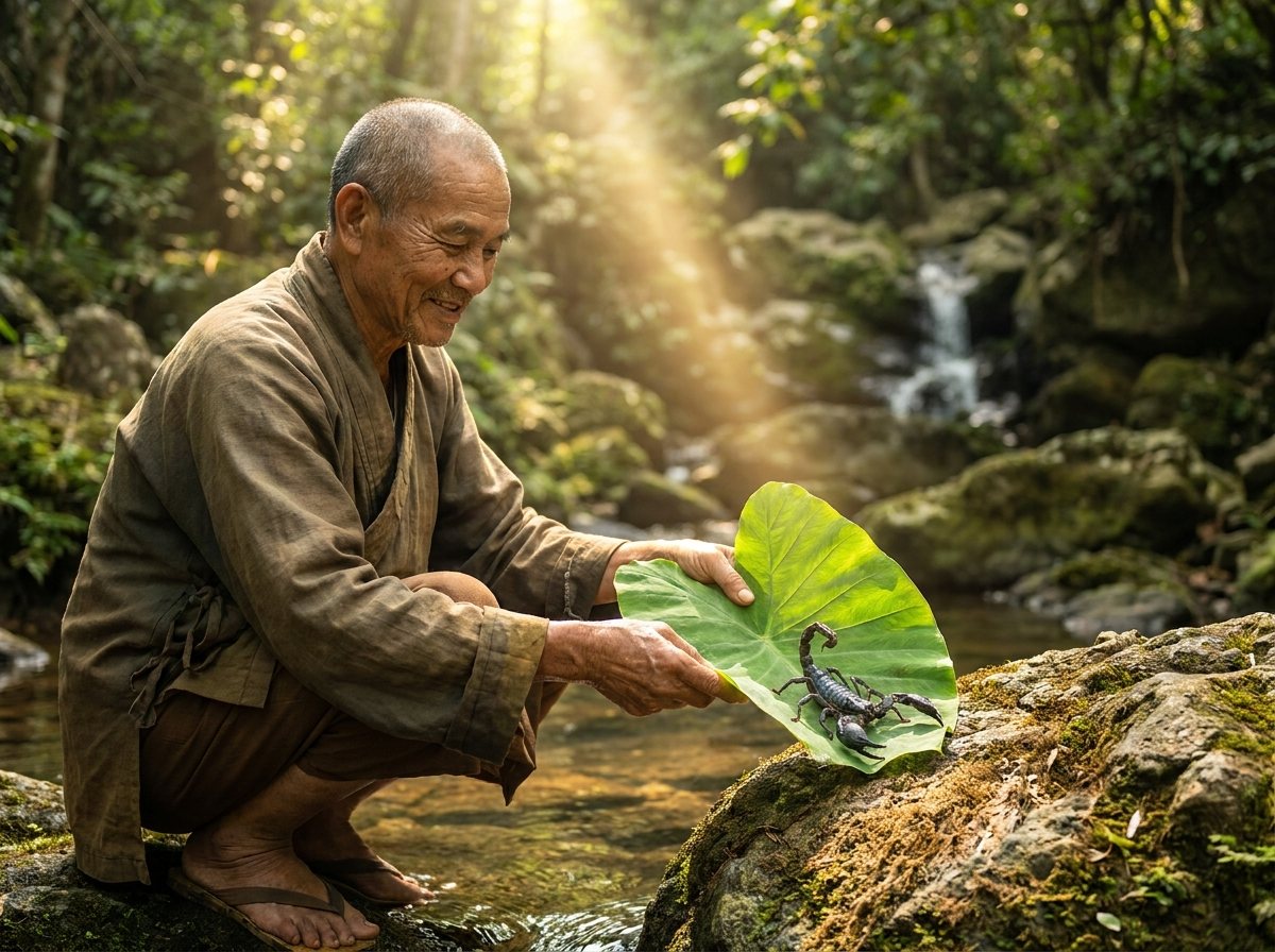 Vị Sư Già Và Con Bọ Cạp - Lòng tử tế