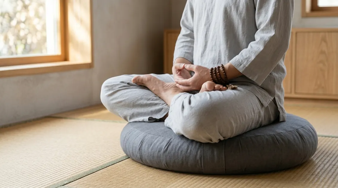 Cách Tụng Chú Đại Bi Đúng Pháp: Hướng Dẫn Từng Bước Cho Người Mới 3 Tư thế ngồi kiết già khi tụng Chú Đại Bi
