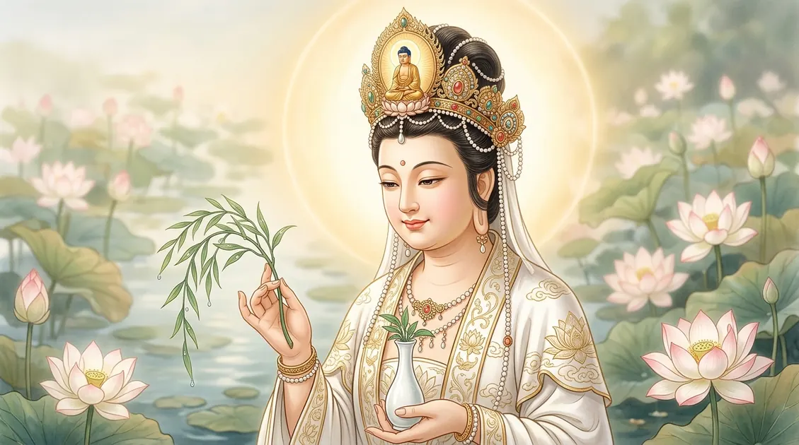 Chú Đại Bi Là Gì? Nguồn Gốc, Ý Nghĩa và Công Năng Đầy Đủ 3 Quan Thế Âm Bồ Tát – chủ nhân của Chú Đại Bi