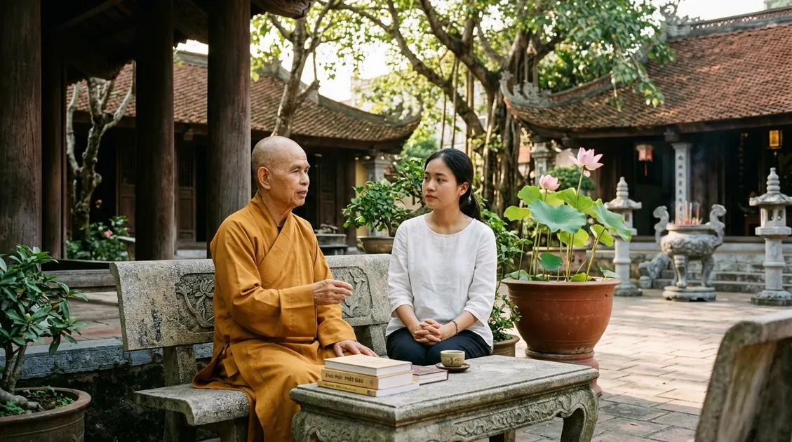 Tụng Chú Đại Bi: 16 Câu Hỏi Thường Gặp Được Giải Đáp Rõ Ràng 2 Thầy giải đáp câu hỏi về tụng Chú Đại Bi