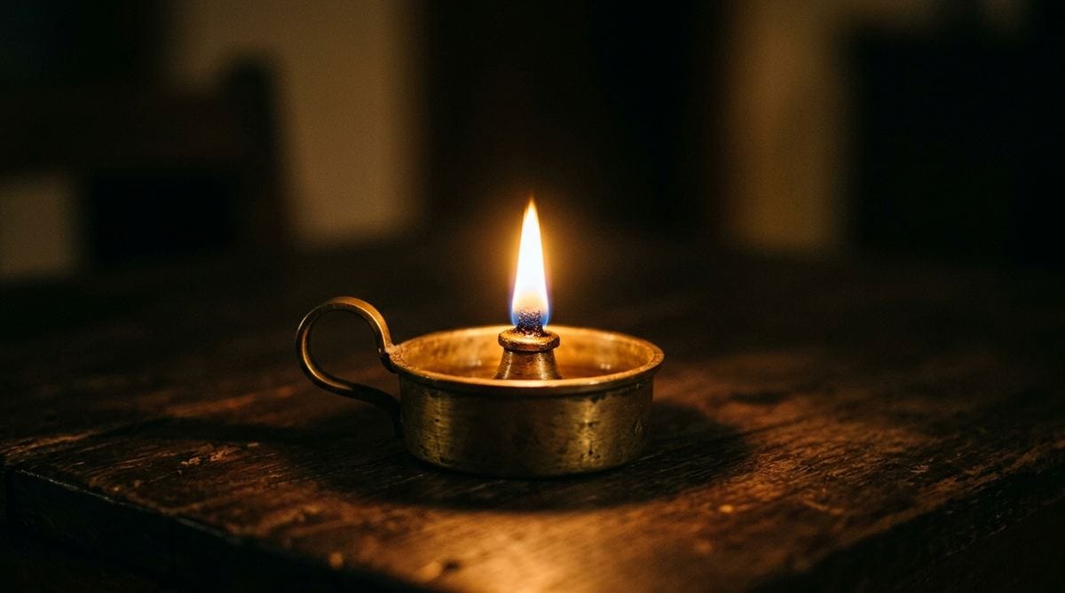 Cúng Bái Có Phải Phật Giáo Không? Ranh Giới Mà Người Học Phật Cần Biết 3 Ngọn đèn dầu thắp sáng trong bóng tối - chánh kiến Phật giáo soi rõ ranh giới mê tín và giáo lý