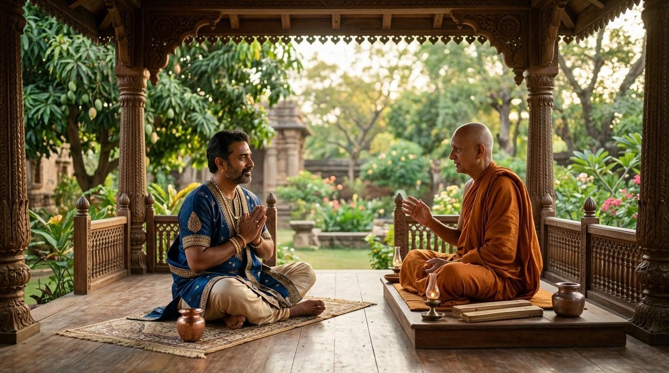 Kinh Bát Thành - Cuộc gặp gỡ giữa Dasama và Tôn giả A nan