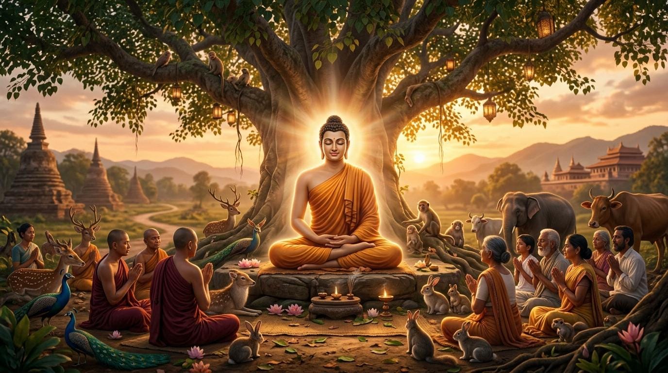 Kinh Jivaka - Bài học về ăn để sống và không tạo nghiệp sát sanh