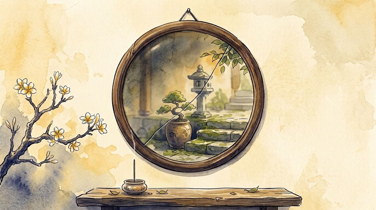 Phẩm Địa Ngục — Kinh Pháp Cú Kệ 306–319 - Địa Ngục Không Ở Bên Ngoài 2 Phẩm Địa Ngục — Kinh Pháp Cú - Tấm gương rạng nứt