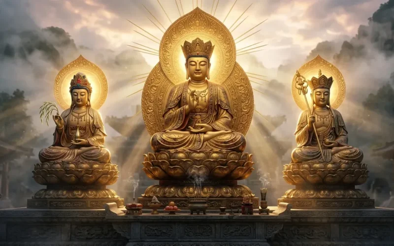 Tây Phương Tam Thánh Là Ai? Ba Vị Trên Bàn Thờ Bạn Chưa Gọi Đúng Tên 7 tây phương tam thánh ba vị