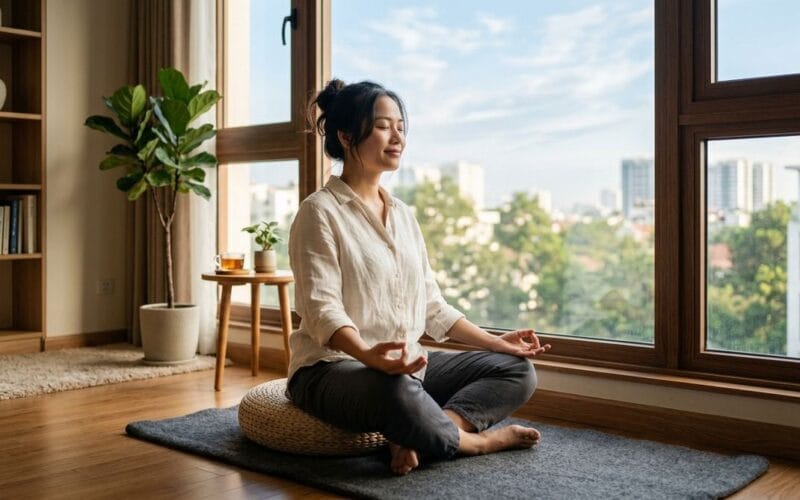 Thiền Định Là Gì? Không Phải Ngồi Im Không Nghĩ Gì Như Bạn Đang Nghĩ