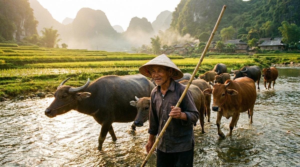 Kinh Trung Bộ 34 - Tiểu Kinh Người Chăn Bò: Vượt Dòng Sông Sinh Tử 2 Tiểu Kinh Người Chăn Bò – Hai Người Chăn Bò Khác Biệt