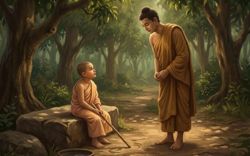 Tóm Tắt Kinh Giáo Giới La Hầu La (Kinh Trung Bộ 61): Soi Gương