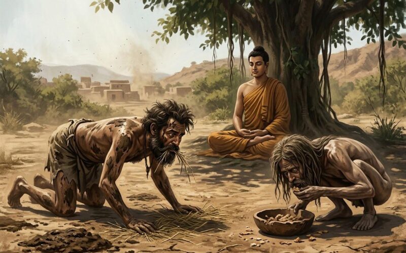 Tóm Tắt Kinh Hạnh Con Chó (Kinh Trung Bộ 57): Quả Báo Nghiệp