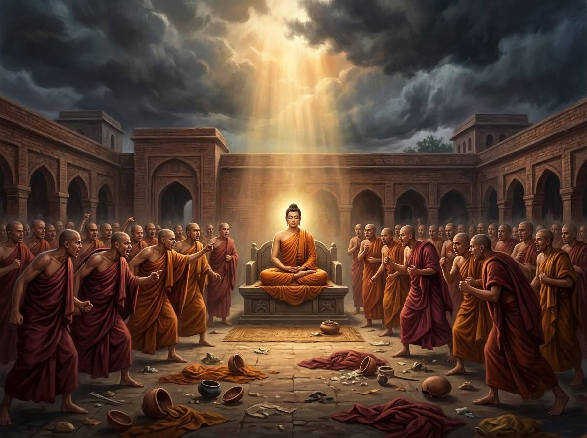 Tóm tắt Kinh Kosambiya Sutta Kinh Trung Bộ 48