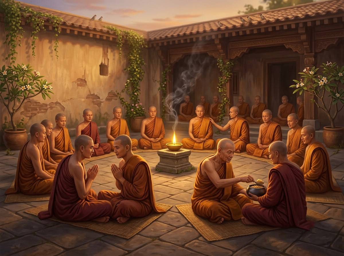 Bài học đoàn kết và ứng xử hòa hợp trong Kinh Kosambiya