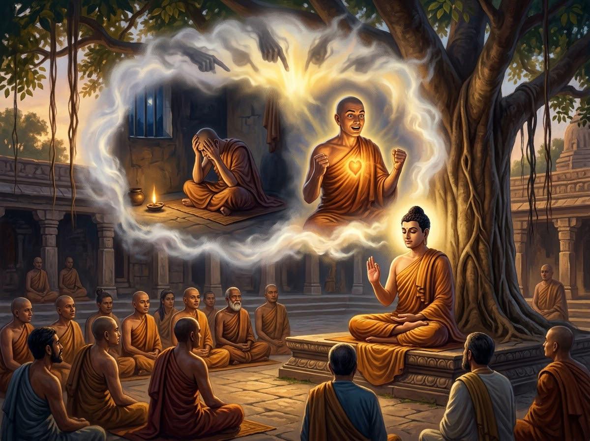Đức Phật giảng về mục đích truyền cảm hứng khi tuyên bố cảnh giới tái sinh Đức Phật giảng về mục đích truyền cảm hứng khi tuyên bố cảnh giới tái sinh