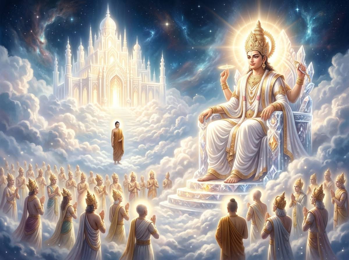 Tóm Tắt Kinh Phạm Thiên Cầu Thỉnh - Kinh Trung Bộ 49: Phá Ảo Tưởng Thượng Đế 1 Tóm tắt Kinh Phạm Thiên Cầu Thỉnh Brahmanimantanika Sutta Kinh Trung Bộ 49