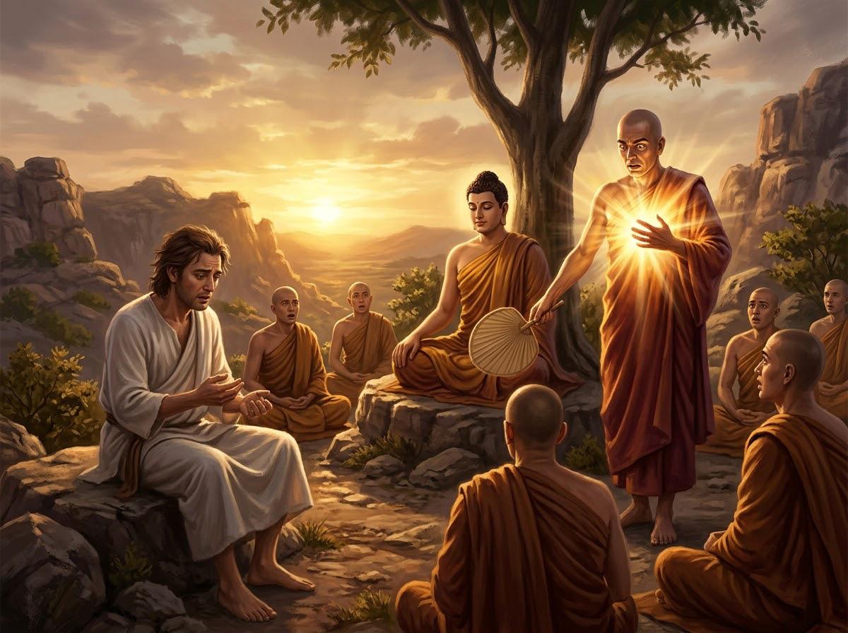 Đức Phật nêu ba quan điểm về sự thích thú với du sĩ Trường Trảo