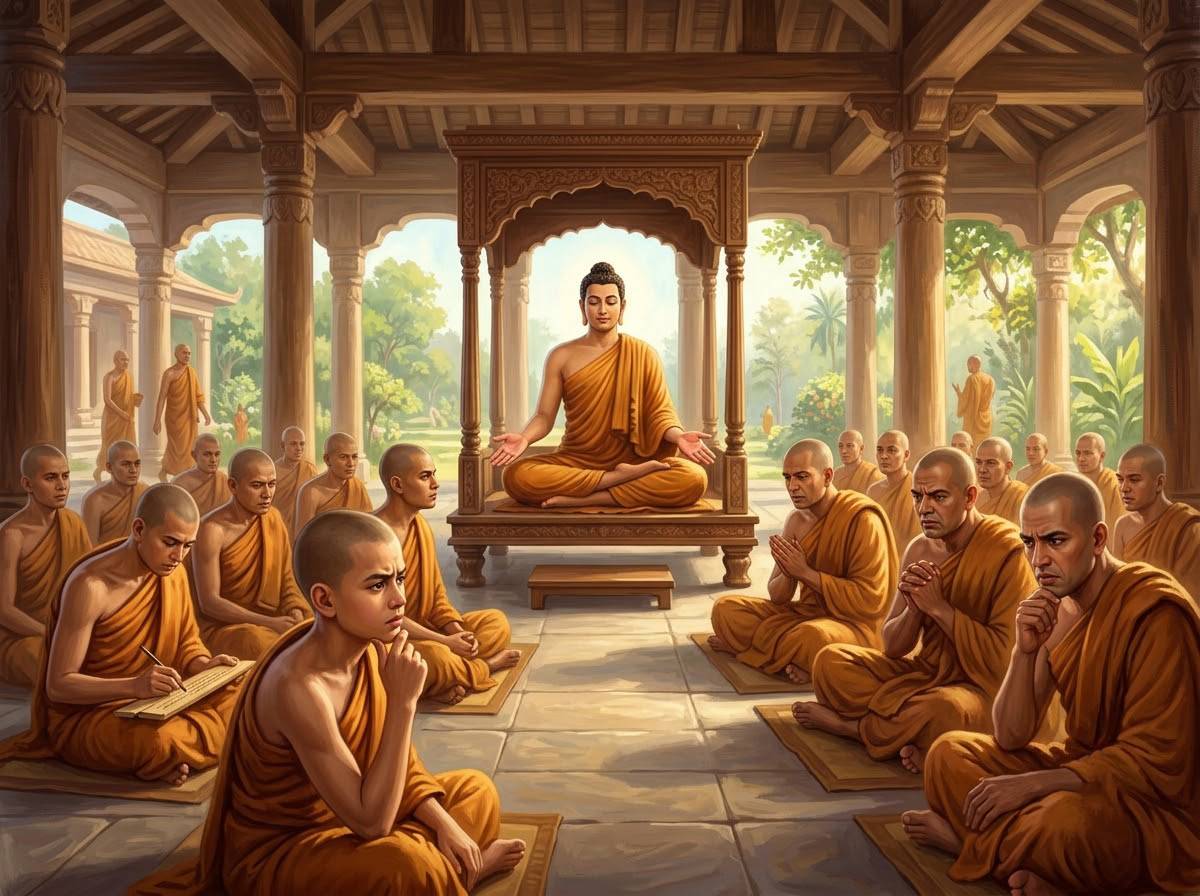 Tóm tắt Kinh Tư Sát Vimansaka Sutta Kinh Trung Bộ 47 đywcs Phật giảng pháp cho tỷ kheo
