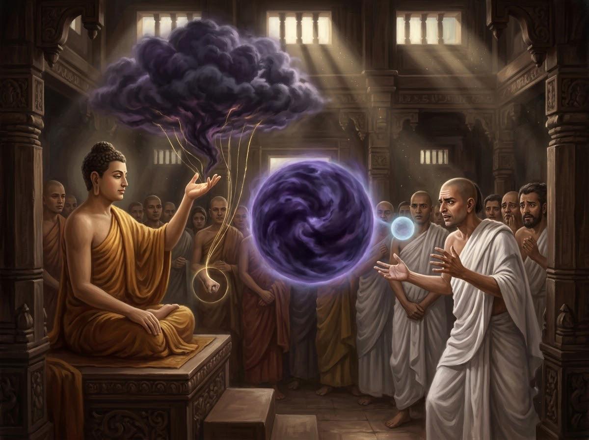 Tóm Tắt Kinh Ưu Ba Ly (Kinh Trung Bộ 56): Ý Nghiệp Tối Trọng 2 Tranh luận giữa Đức Phật và gia chủ Upali về Thân nghiệp và Ý nghiệp