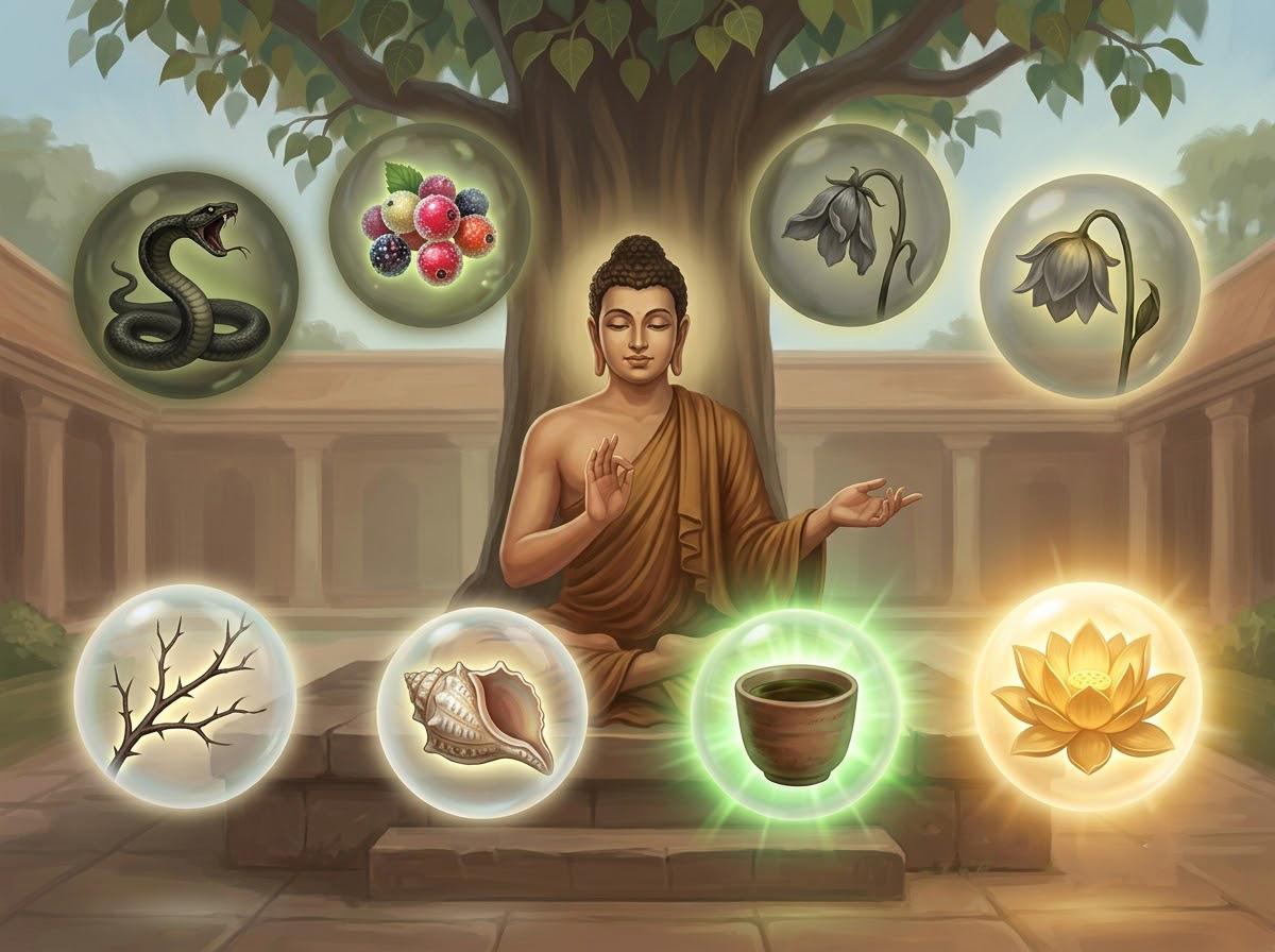 Tóm Tắt Kinh Vương Tử Vô Úy (Kinh Trung Bộ 58): Chánh Ngữ 3 Bài học về 6 trường hợp phát ngôn và tiêu chuẩn Chánh Ngữ