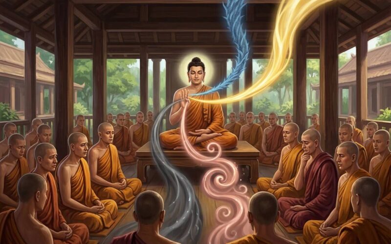 Tóm Tắt Tiểu Kinh Pháp Hành – Kinh Trung Bộ 45: Bốn Lối Sống Và Quả Báo