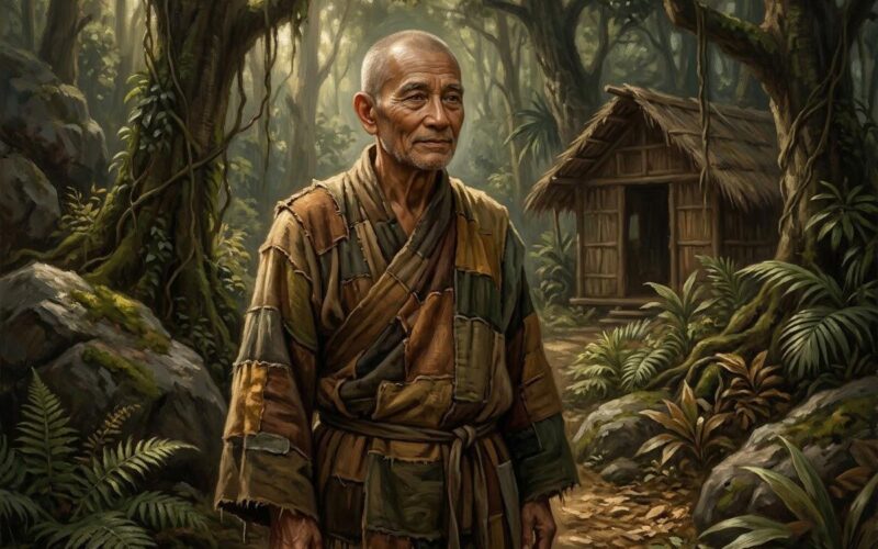 Nụ Cười Duy Nhất Giữa Ngàn Người Im Lặng — Sự Tích Đại Ca Diếp 3 tôn giả đại ca diếp giữa rừng