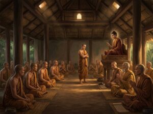 Tóm Tắt Đại Kinh Đoạn Tận Ái - Kinh Trung Bộ 38: 12 Nhân Duyên Và Luân Hồi 14 Tỳ-kheo Sāti trình bày tà kiến về Thức trước hội chúng chư Tăng và Đức Phật