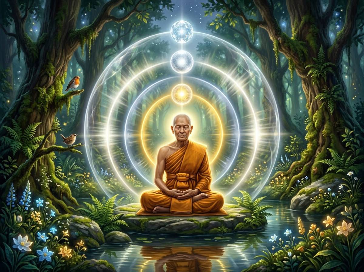 Tóm Tắt Đại Kinh Xóm Ngựa - Kinh Trung Bộ 39: Lộ Trình Tu Từ Thấp Đến Cao 3 Vị Tỳ-kheo chứng đạt 4 tầng Thiền định và Tam Minh thanh tịnh giải thoát