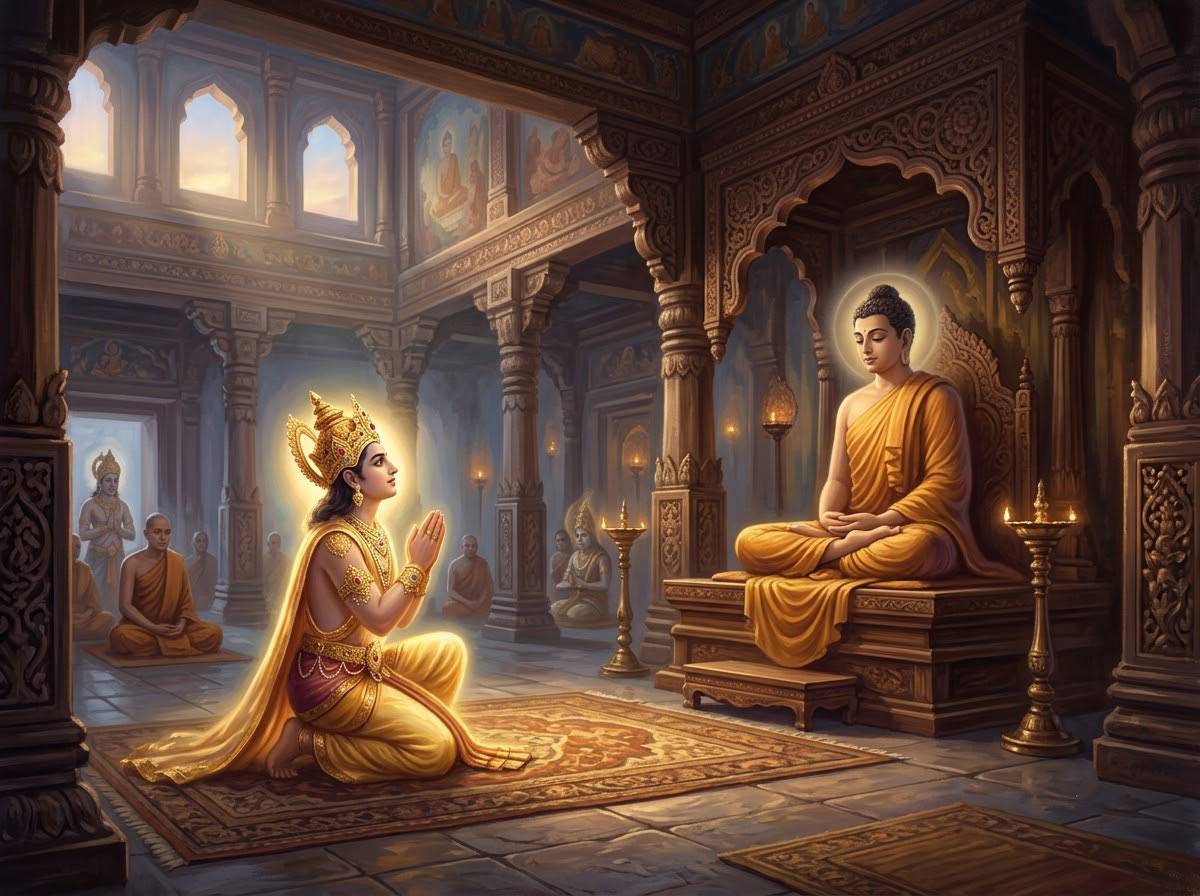 Tóm Tắt Tiểu Kinh Đoạn Tận Ái - Kinh Trung Bộ 37: Cốt Tủy Chấm Dứt Khổ Đau 1 Đế Thích Sakka đến Kỳ Viên tịnh xá bạch hỏi Đức Phật về giáo lý đoạn tận ái trong tiểu kinh đoạn tận ái