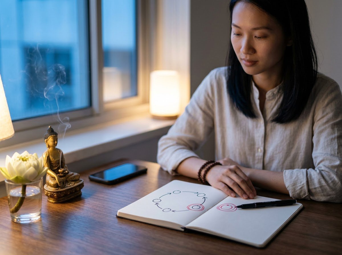 Đức Phật chỉ ra đại dương, ví dụ nước mắt nhiều hơn nước bốn biển trong Kinh Tương Ưng, luân hồi không thấy điểm khởi đầu